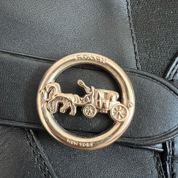 Black Coach Leather Boots - Picture 5 of 8